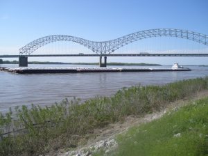 Mississippi River Barge